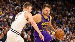 Doncic stars as Lakers end Nuggets’ winning run