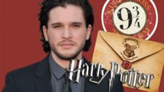 A casting spell brings Kit Harington to Hogwarts as its newest teacher