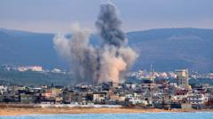 Israel strikes Tyre after ordering evacuation of south Lebanon city