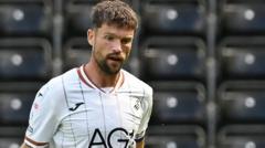 Swansea's Burgess looks set to miss entire season