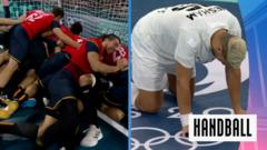 ‘Incredible’ celebrations as Spain beat Egypt in handball quarters