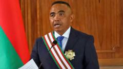 Madagascar's military leader thanks Gen Z protesters as he is sworn in
