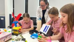 London pupils rebuild broken toys to cut waste