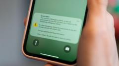 'Keep your cool' during emergency alert test, government says