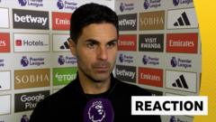 Arsenal draw against Everton ‘very disappointing’ – Arteta