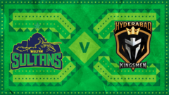Multan Sultans v Hyderabad Kingsmen - PSL Eliminator 1 scorecard