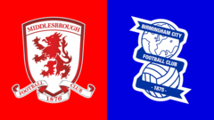 Pick of the stats: Middlesbrough v Birmingham City