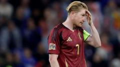 Frustrated De Bruyne says Belgium ‘have to be better’