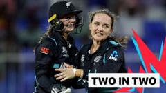 New Zealand’s Kerr takes back-to-back wickets against Australia