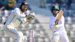 Bangladesh v New Zealand - day three scorecard