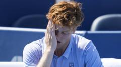 Sinner retires from Cincinnati final against Alcaraz with illness
