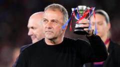 Barcelona manager Flick agrees new contract