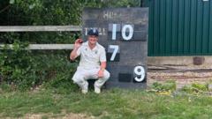 Bowler York returns amazing 10-7 figures in club game