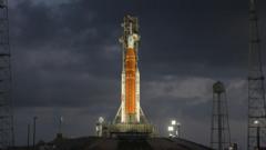 Weather looks favourable for Artemis launch despite cloud