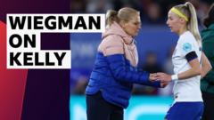 Kelly has ‘built credit’ with England – Wiegman