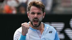 Is Wawrinka's Age a Challenge as He Fights Into the Second Round?