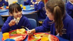 Free school meals trial feeds 20,000 more children