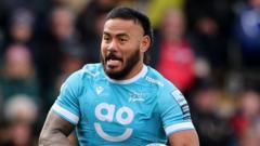 Tuilagi’s Bayonne debut delayed by broken hand