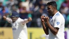 Superb Ashwin takes fifth wicket as dismal England crumble