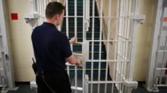 Prison overcrowding crisis limits ability to cut early releases, minister says