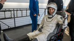 Astronauts Butch and Suni finally back on Earth