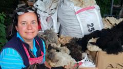 Wool farmer fundraising to feed sheep criticised for buying coffee and croissant
