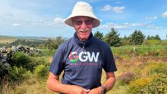 Great-granddad with cancer risks his health to help others on 460-mile journey