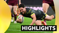 Croft scores four tries as Leeds thrash Huddersfield