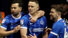 EFL: Portsmouth and Mansfield promoted