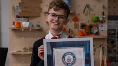 Boy, 11, becomes video game world record holder