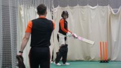 Shuttles in the snow - how do cricketers train in winter?