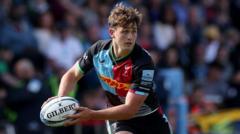 Harlequins centre Kerr signs first senior deal
