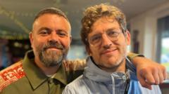 When my wife died, Elis James reached out - now we're close mates