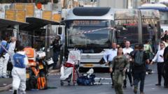 Five killed in Jerusalem shooting attack, paramedics say
