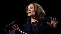 Harris courts black and Latino votes as polls suggest Trump gains