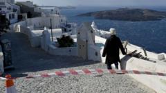 Strong earthquake near Santorini after days of tremors