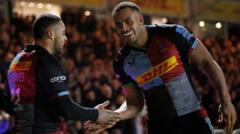 Harlequins beat Saints with late Cleaves winner