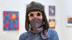 The artist who likes to burst people's bubbles