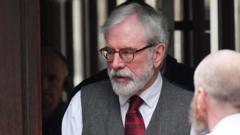 IRA bomb victims' civil court case begins against Gerry Adams