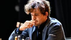 Magnus Carlsen quits chess championship after being told to change jeans