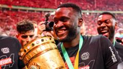 Leverkusen’s Boniface resets after ‘crazy’ season