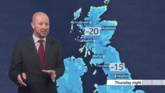 The latest forecast covering the UK