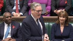PMQs: PM defends Rachel Reeves as Tories call for her to go