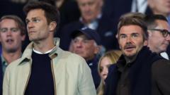 Brady, Beckham & Deadpool - but fans and football the stars