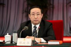 Fu Zhenghua, mantan menteri kehakiman difoto saat menjadi kepala keamanan Beijing pada 17 Januari 2011. 