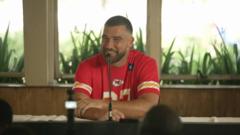 Travis Kelce on his engagement to Taylor Swift