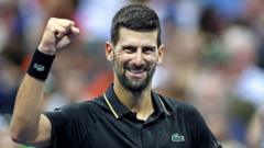 Djokovic storms into last eight despite injury worries