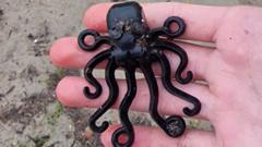 Rare Lego octopus found on beach after 27 years