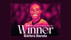 Banda named BBC Women's Footballer of the Year 2024