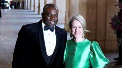 French taxi driver charged with theft after Lammy dispute